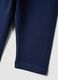 Girls' Slim Fit Blue Stretch Cotton Leggings_3