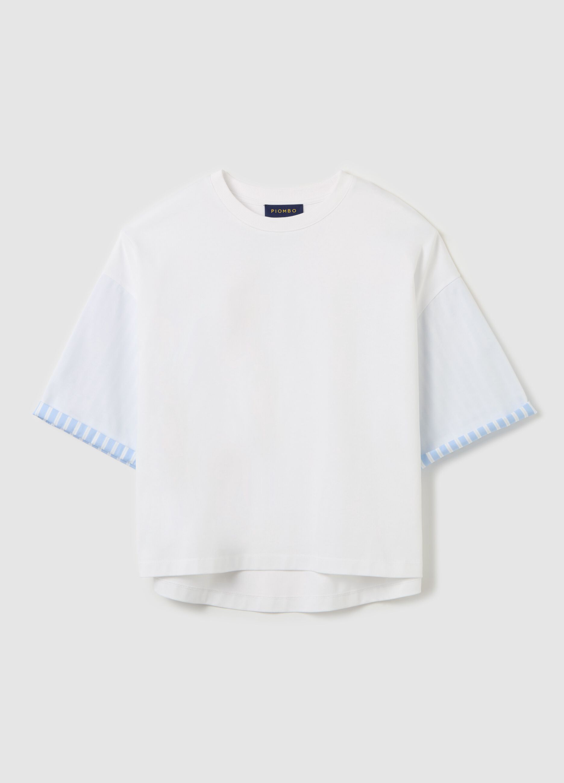 Oversized T-shirt with contrasting detail