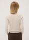 Camel viscose-blend jumper with sequins, regular fit_3