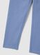 Girls' Blue Stretch Cotton Leggings_3
