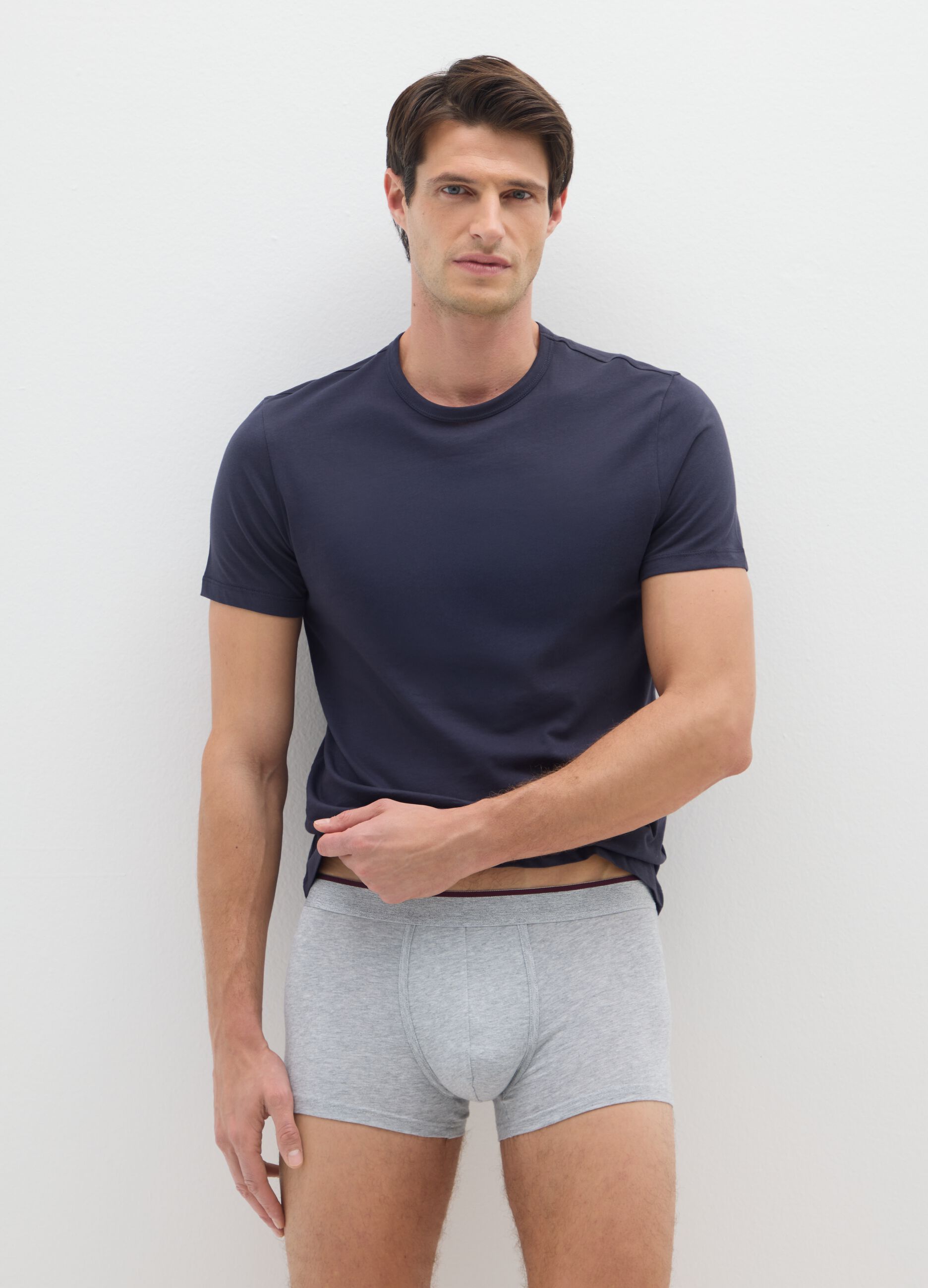 Tripack multicolour stretch cotton boxers regular fit