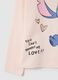 Girl's Long Sleeve Pink Cotton Regular Fit Top_2