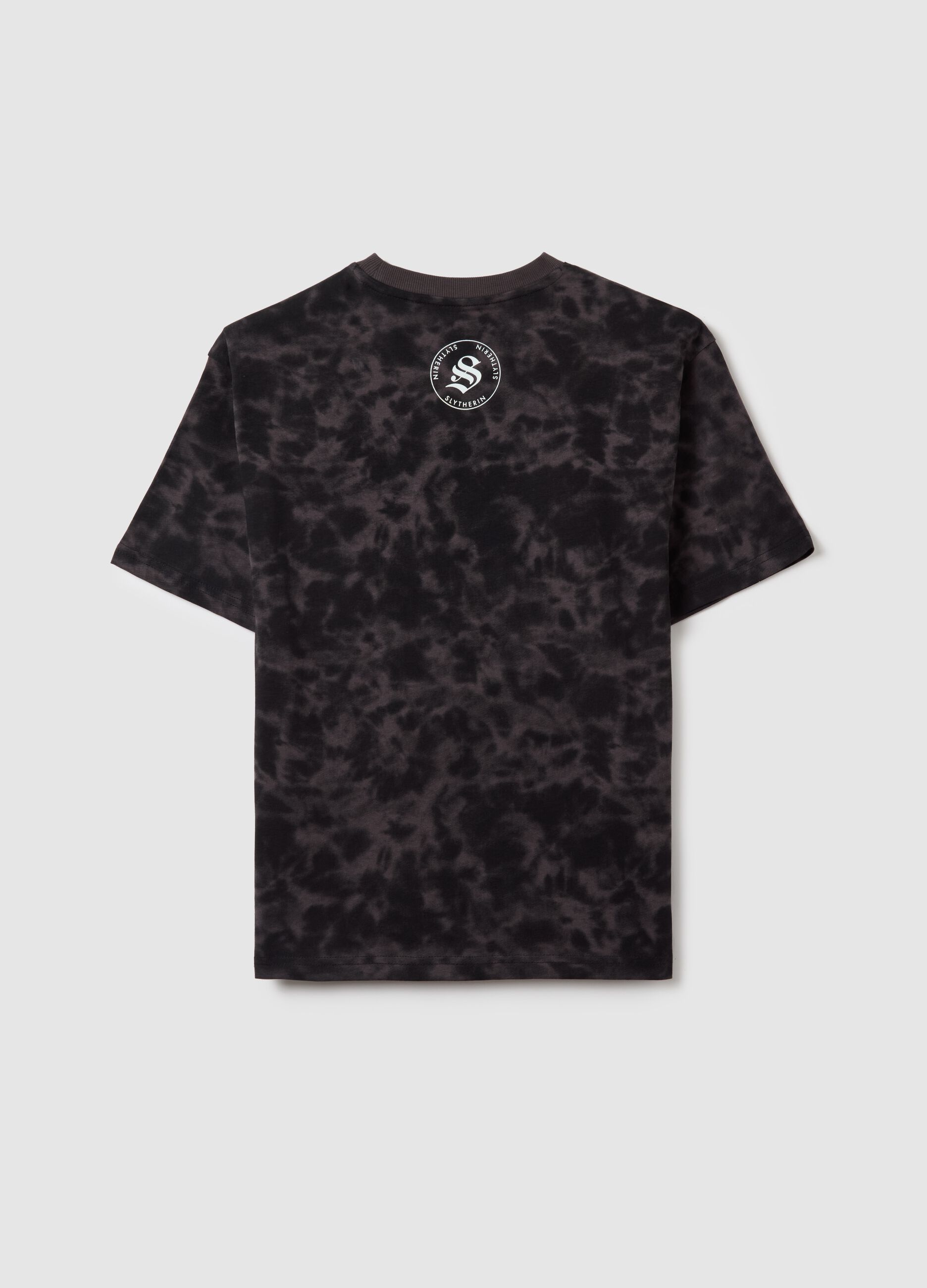 T-shirt in cotone Tie Dye con stampa Harry Potter
