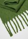 Green scarf with fringes_2