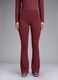 Leggings rossi flare in tessuto elasticizzato traspirante ALTAVIA STUDIO_2