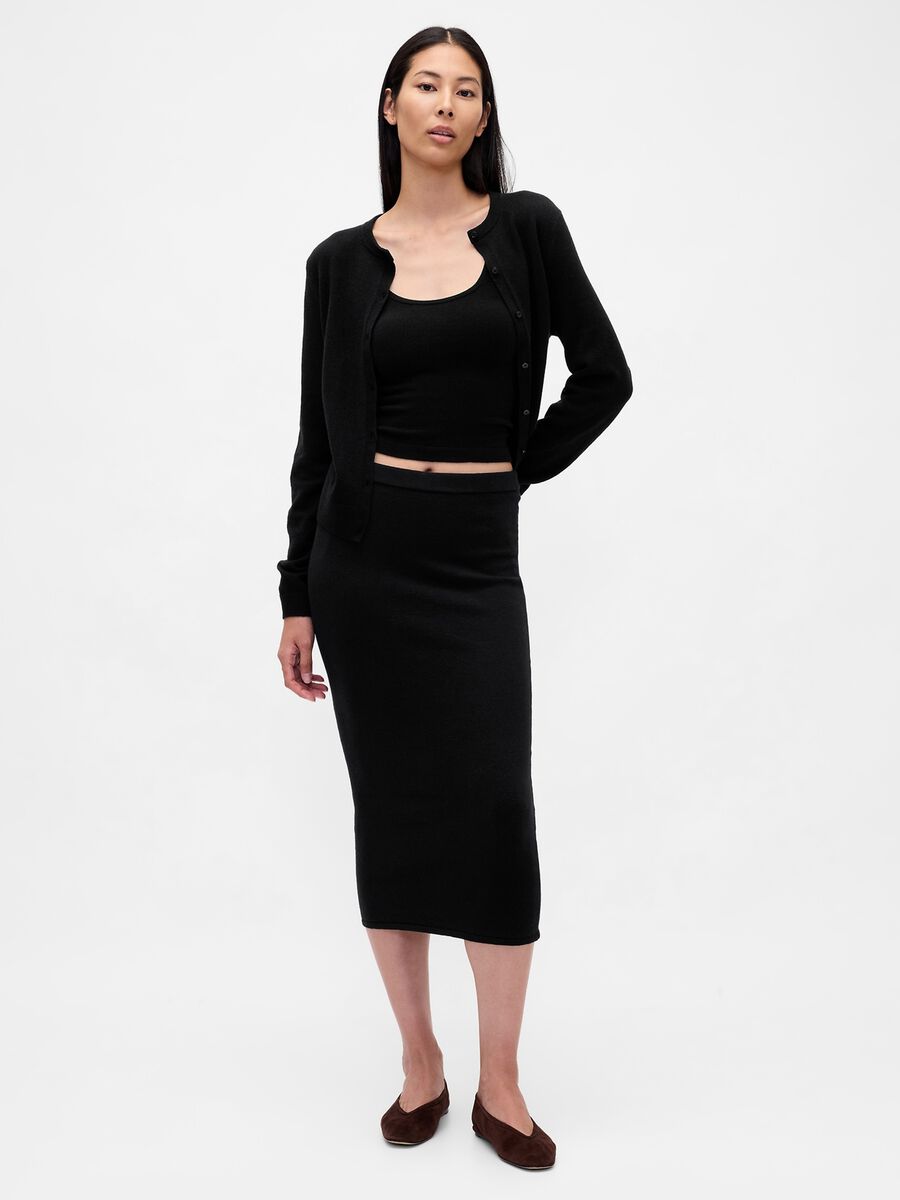 Cardigan nero da donna_2