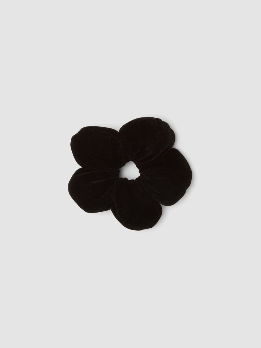 Scrunchie nero effetto_0
