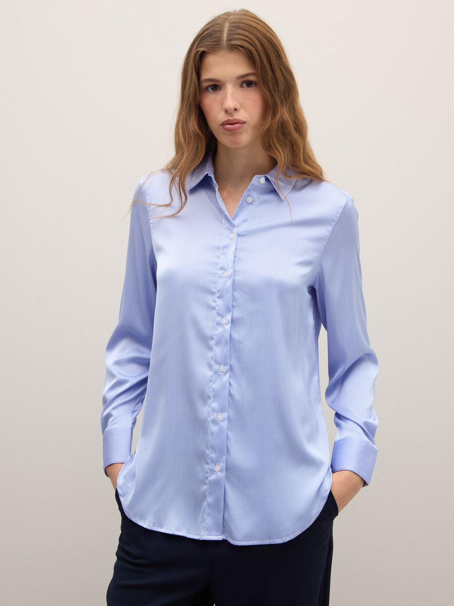 Multicolour Regular Fit Stretch Fabric Shirt_1