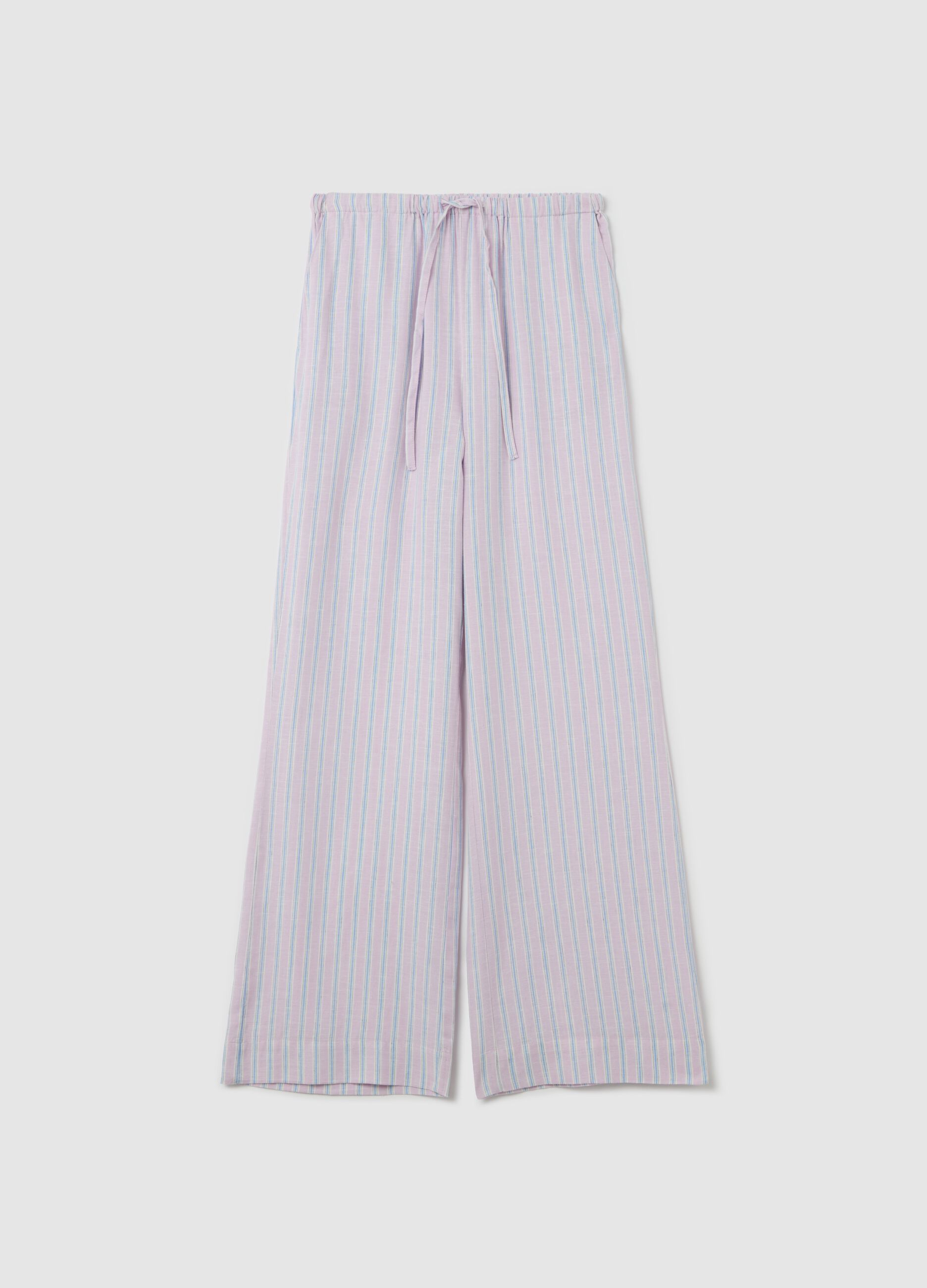 Relaxed-fit trousers with drawstring