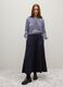 Blue striped shirt in stretch fabric_1