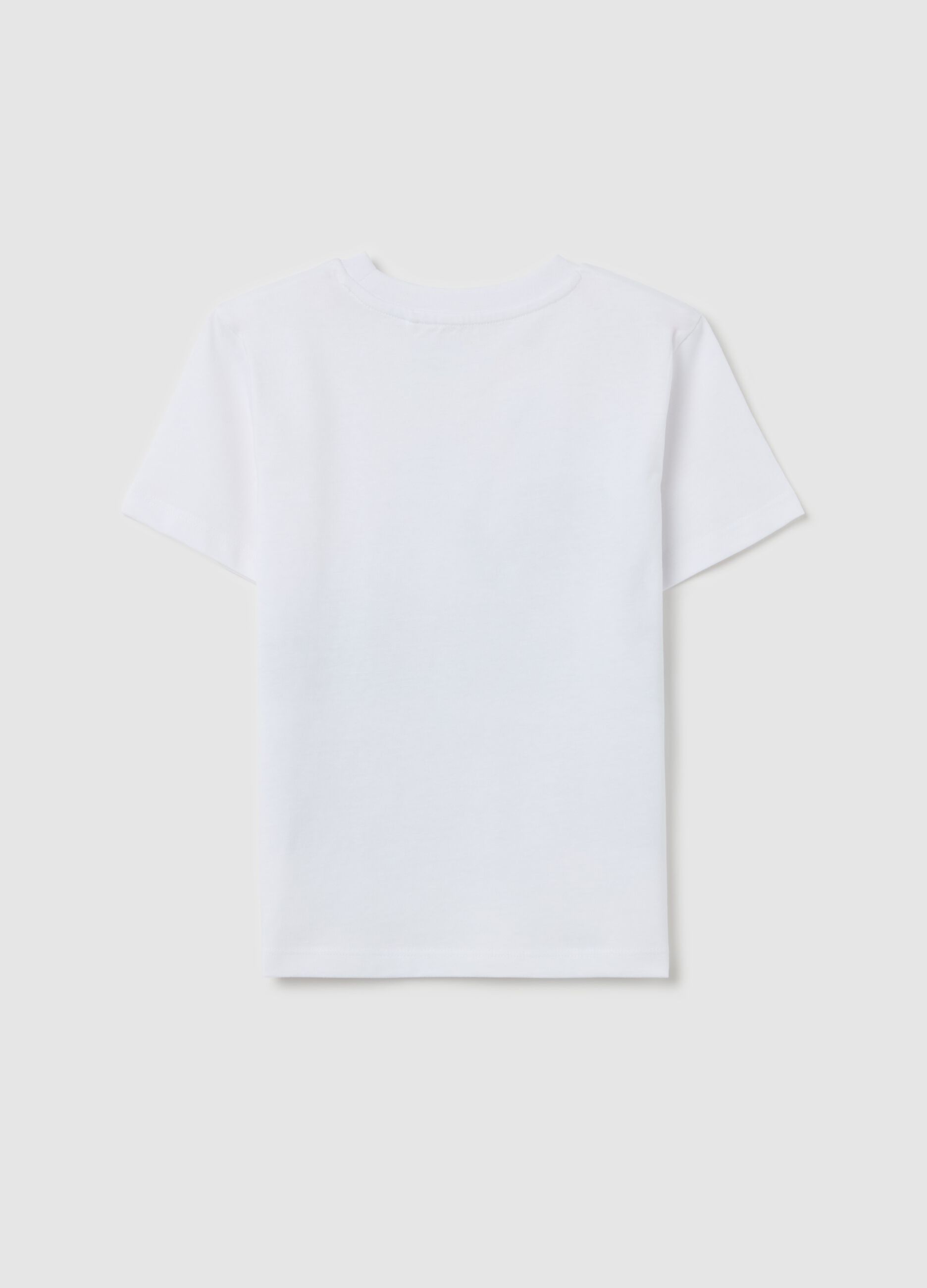 Cotton T-shirt with Batman print