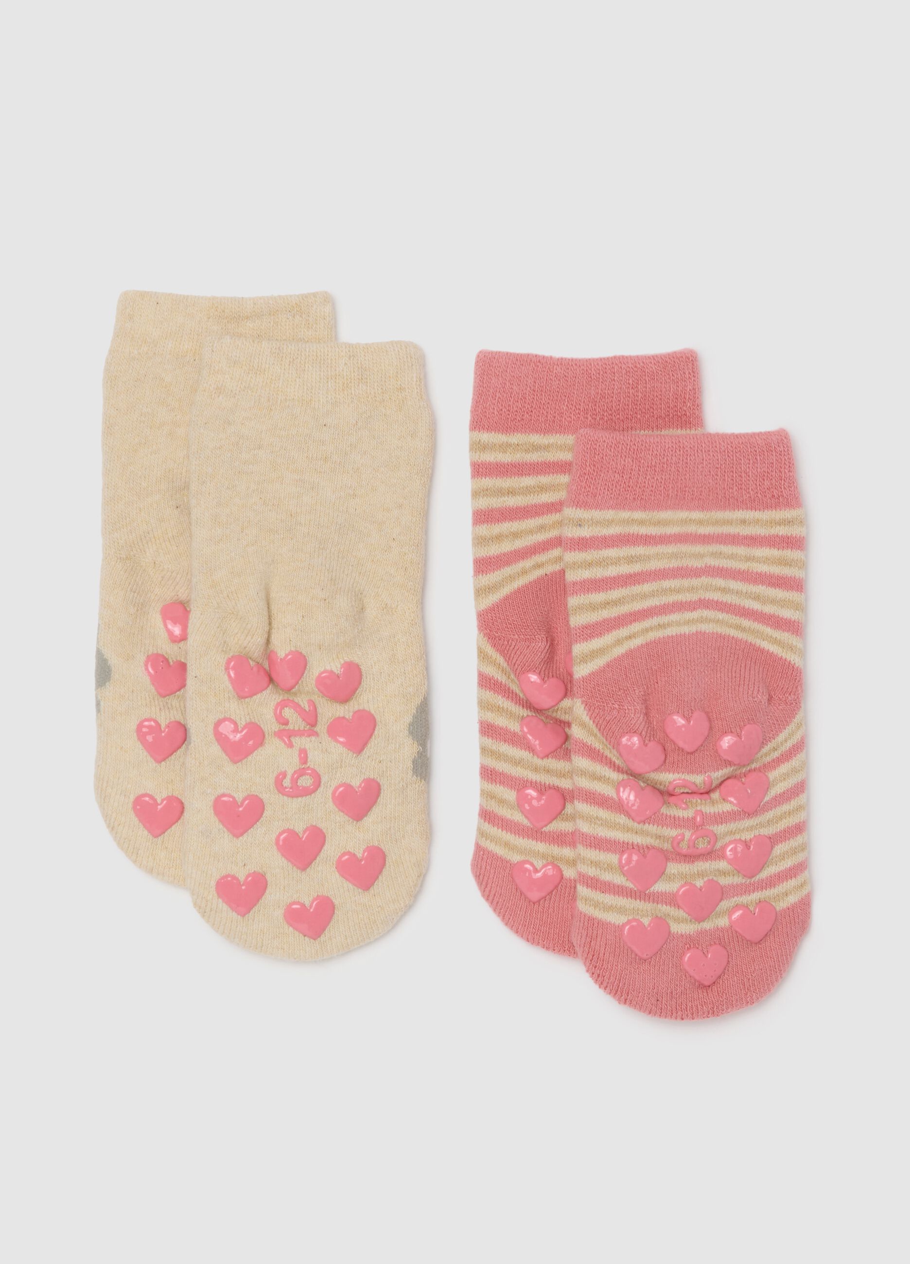 Pink socks with koala for girl