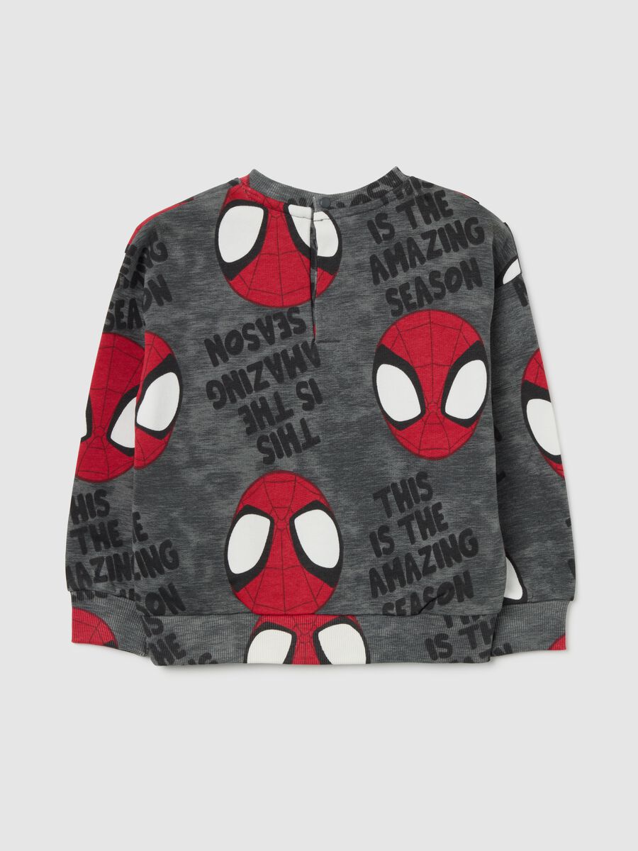 Felpa da bambino multicolor in puro cotone di Spider-Man_1