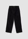 Black Corduroy Carpenter Trousers_0