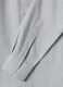Grey pure cotton twill shirt, regular fit_5
