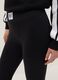 Black stretch cotton leggings regular fit with Everlast logo_3