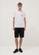 White pure cotton short-sleeve T-shirt_1