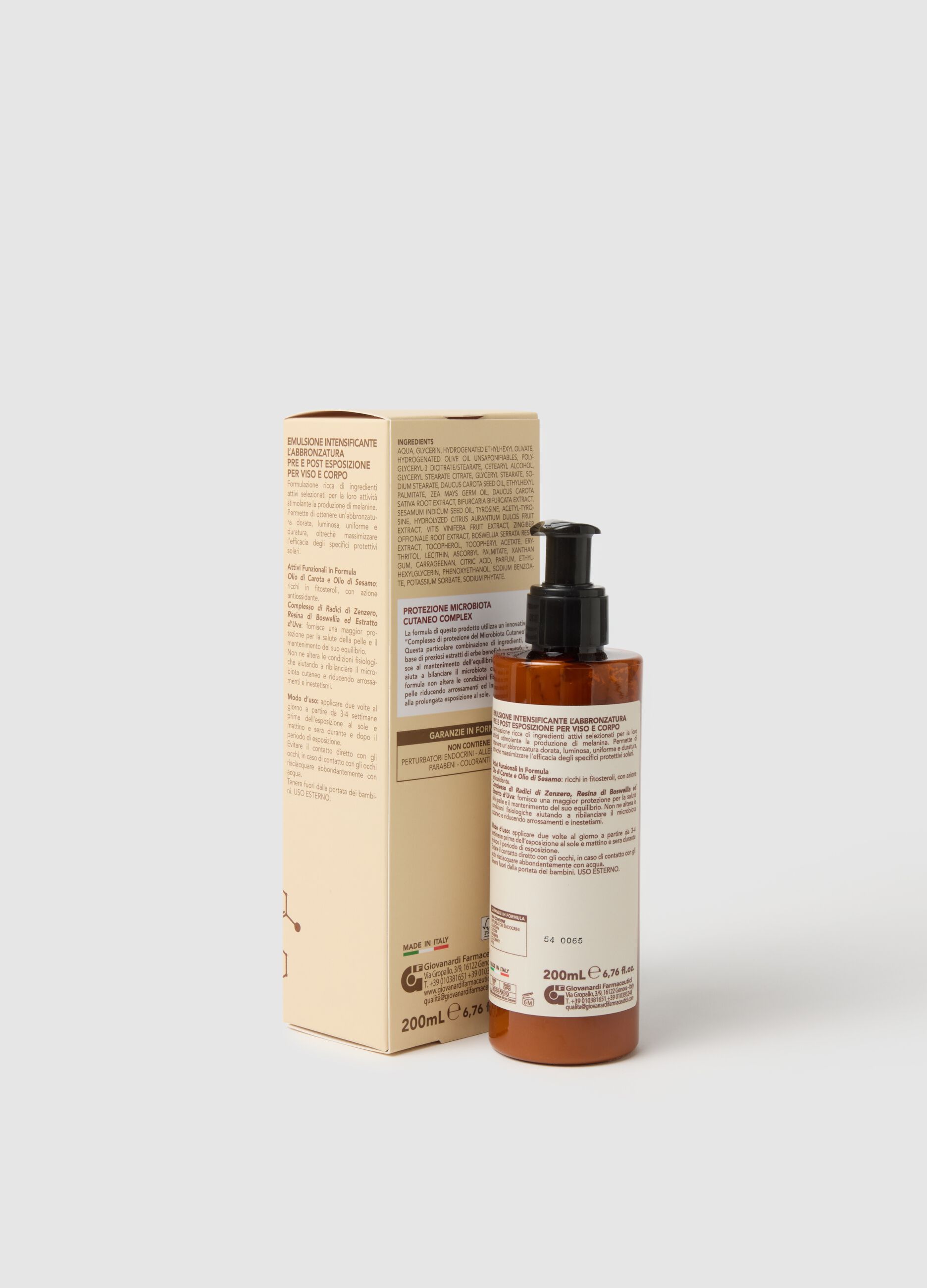 GF intensifying tanning lotion 200ml