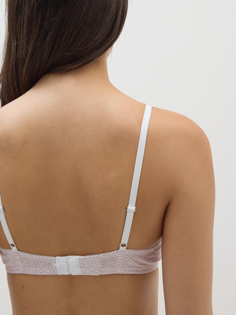 Multicolour Stretch Cotton Bra_2