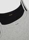 Bipack canotte nere in cotone elasticizzato con girocollo_5