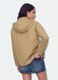 Beige cotton-blend parka with hood, regular fit_3