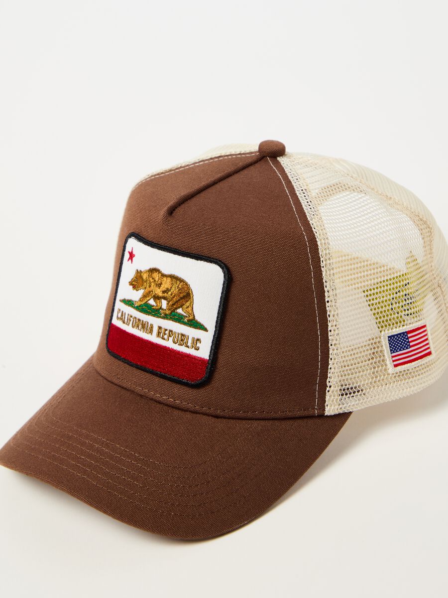Baseball cap with Californian flag_1