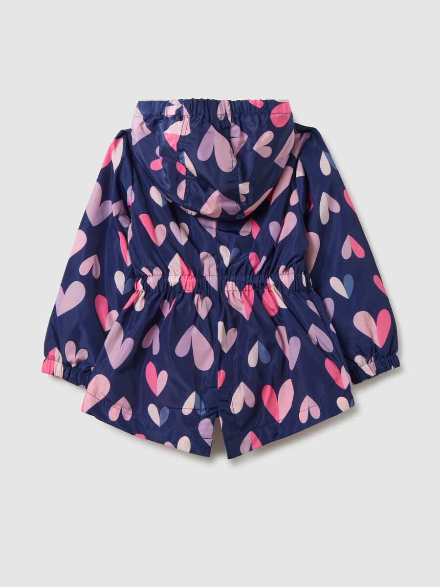 Multicolour regular fit girl's jacket_1
