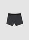 Pack of 3 grey midi boxer briefs in stretch organic cotton_2