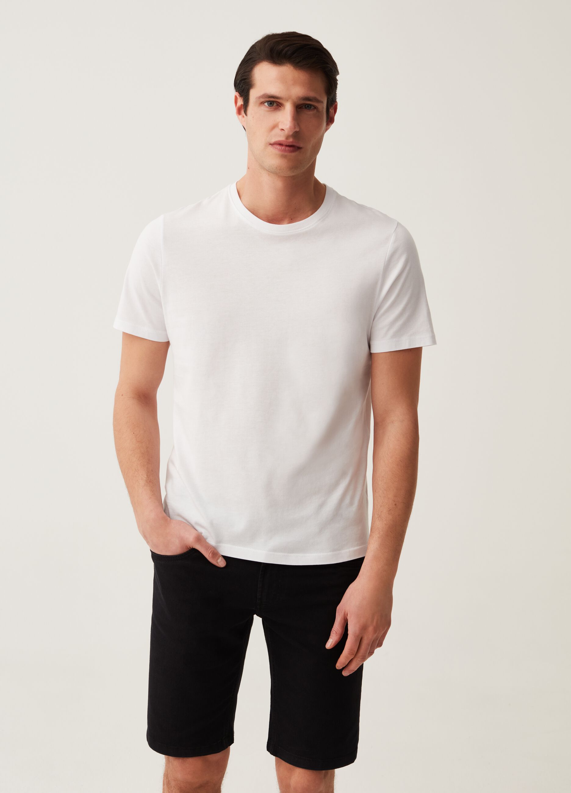 Ovs Bermuda slim fit stretch cinque tasche