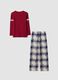 Red Harry Potter-themed pyjamas in pure organic cotton for girls_1