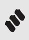 Set of black cotton blend socks_0