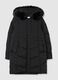 Long Black Hooded Down Jacket_4