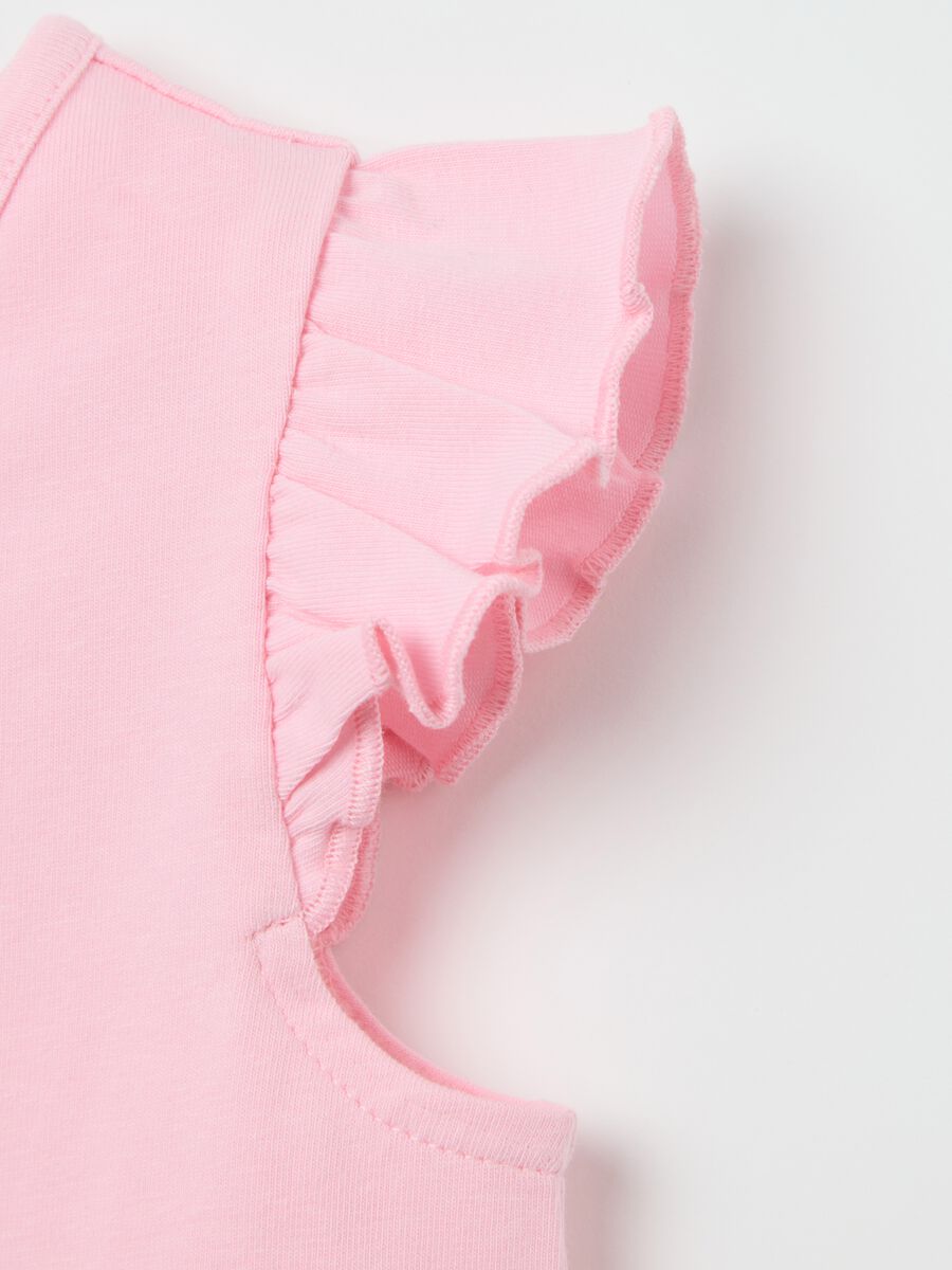 Pink Tank Top with Disney Print_2