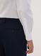 White slim-fit pure cotton twill shirt with French collar, non-iron_3
