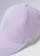 Cappellino sportivo viola in tessuto elasticizzato con visiera ALTAVIA COURT_1