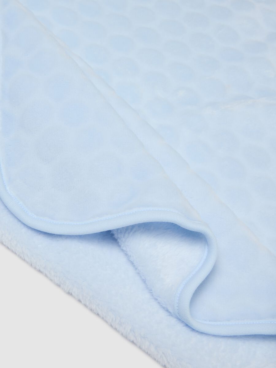 Regular fit blue cot cover_2