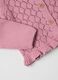 Girls' pink pure cotton cardigan_3