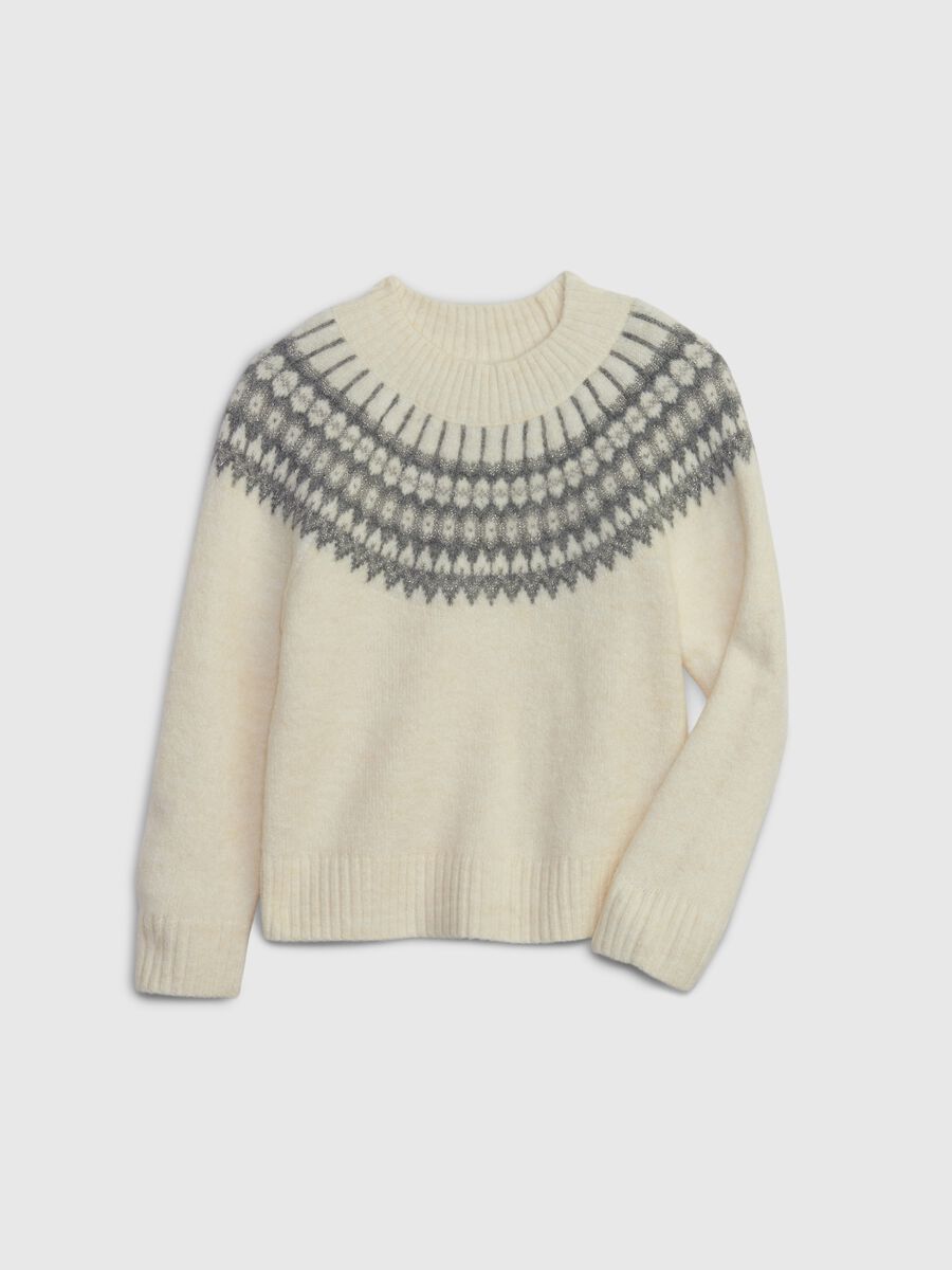 Pullover with Fair Isle design_2