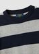 Maglia multicolor in puro cotone a righe over fit per bambino_3