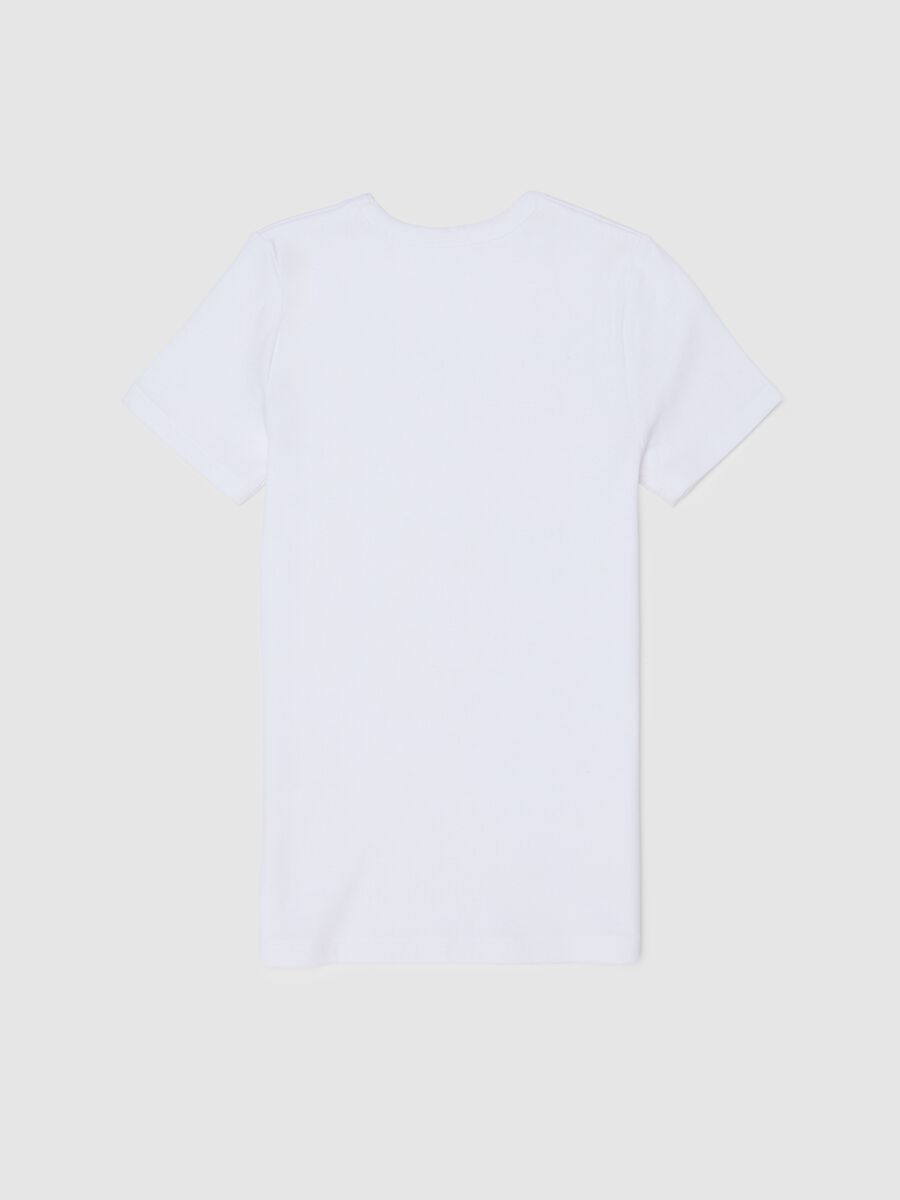 White crew neck t-shirt_1