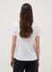 White pure cotton regular fit T-shirt with print_3