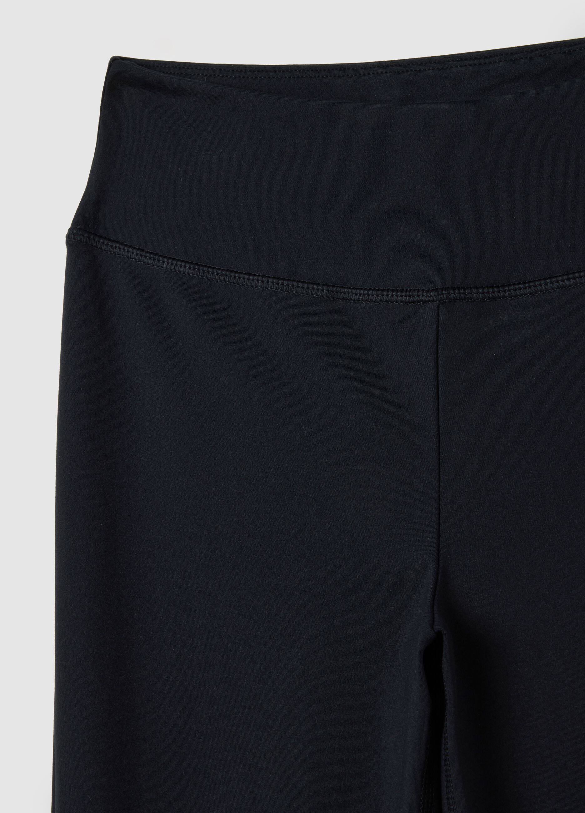 ALTAVIA STUDIO technical fabric flared leggings