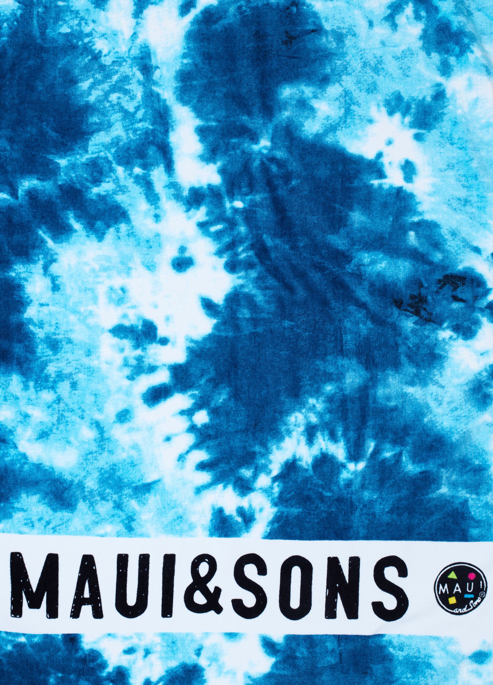 Telo mare Tie Dye stampa Maui and Sons_1
