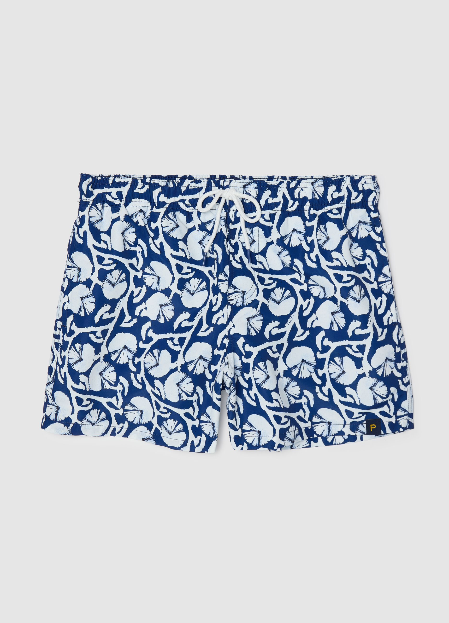 Men’s boxer shorts in multicolour mixed fabric with regular fit