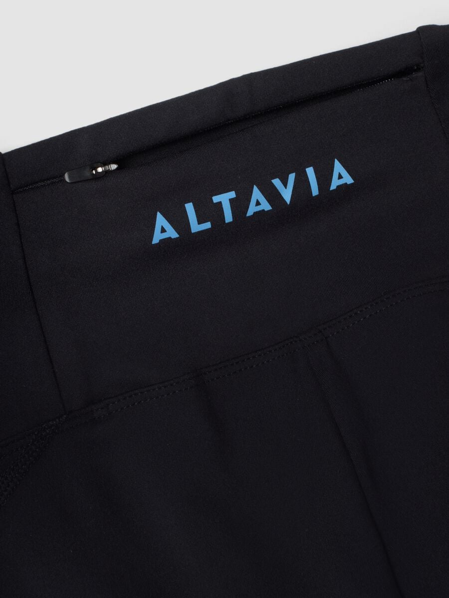 Black stretch-fabric leggings ALTAVIA RUNNING_3