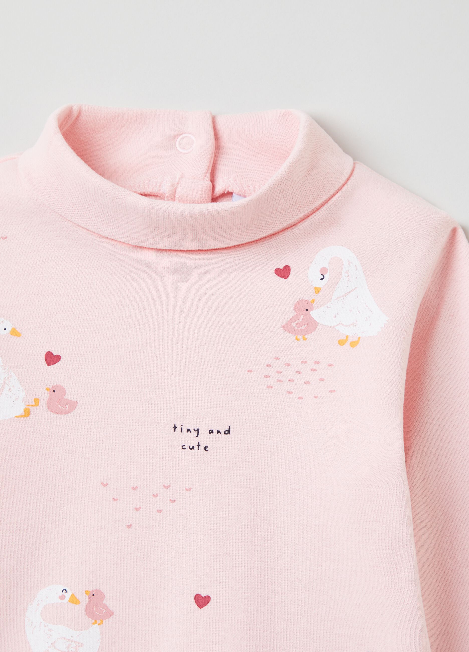 T-shirt a maniche lunghe con stampa_2