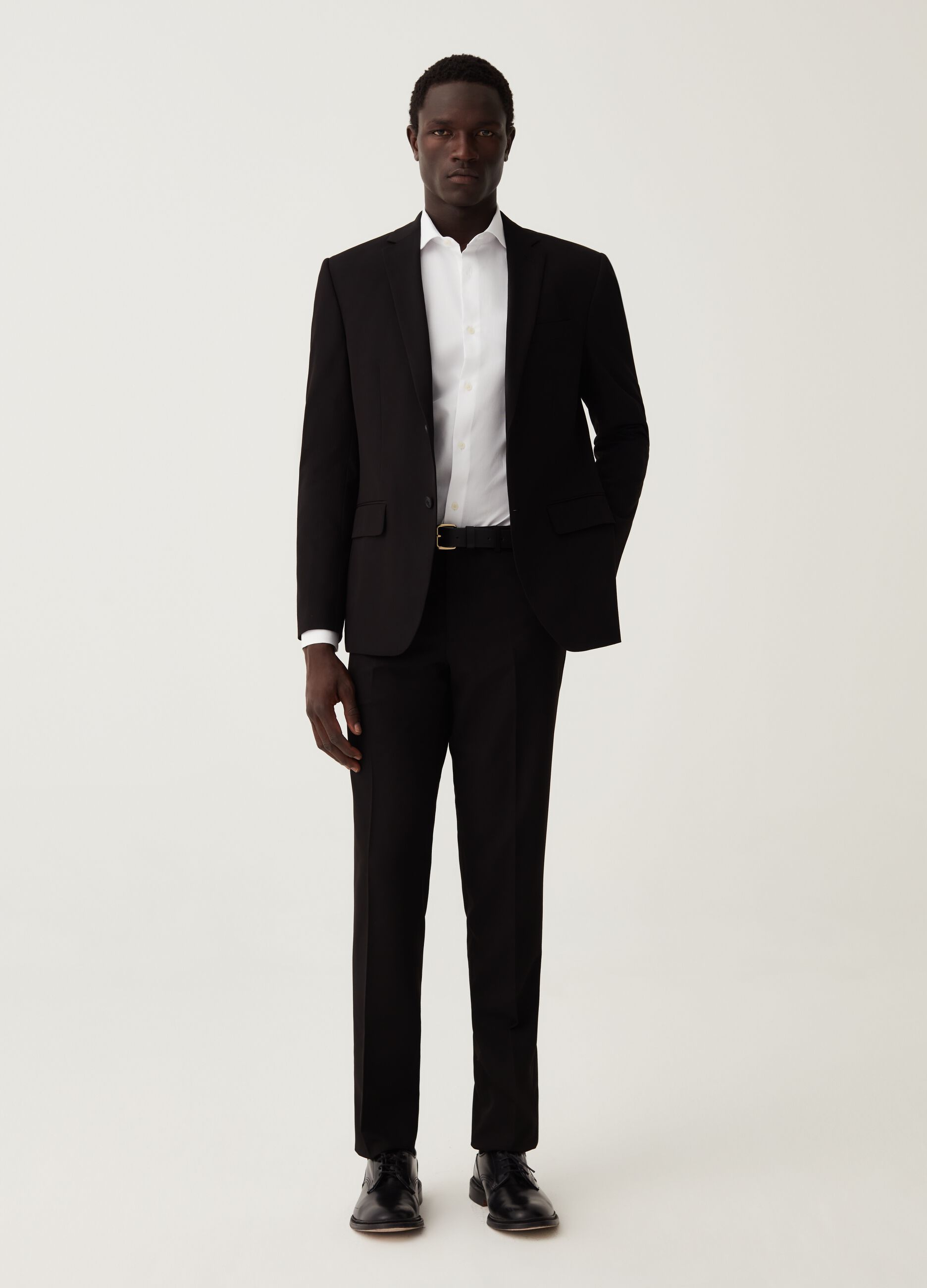Blazer stretch nero_1