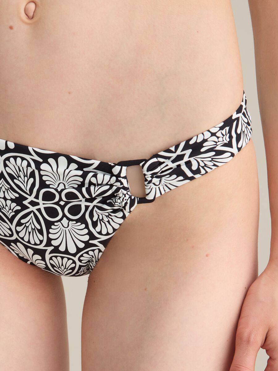 Women's multicoloured stretch bikini briefs_2