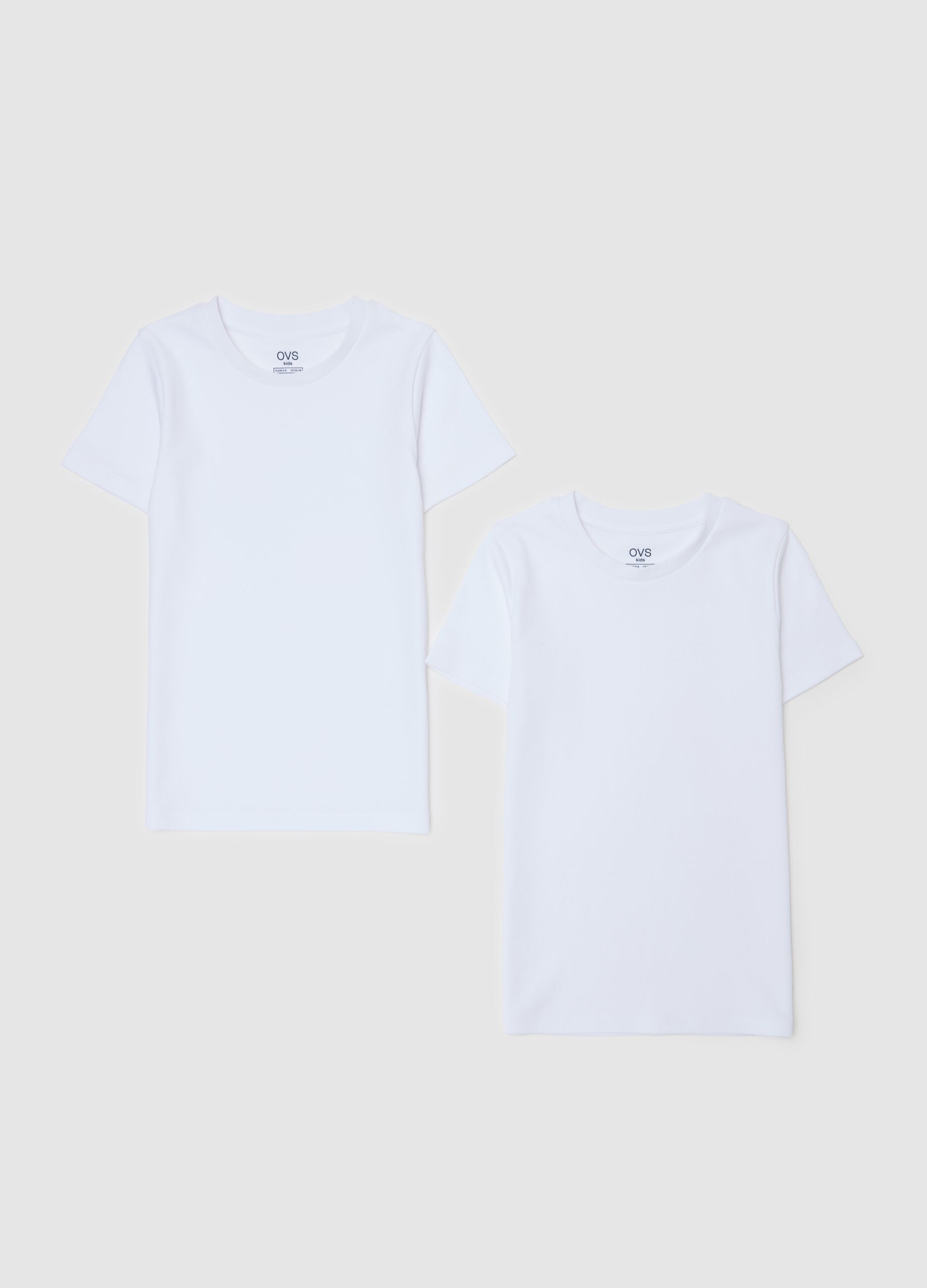Two-pack organic cotton undershirts