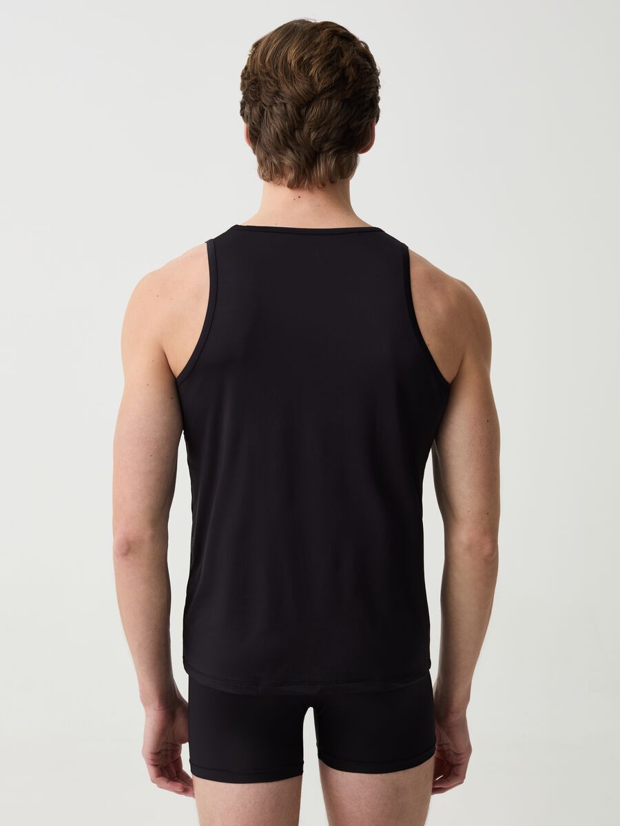 OVS Tech two-pack racerback vests in microfibre_2